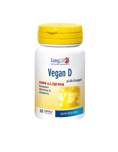 LongLife Vegan D Integratore Ossa Vegano